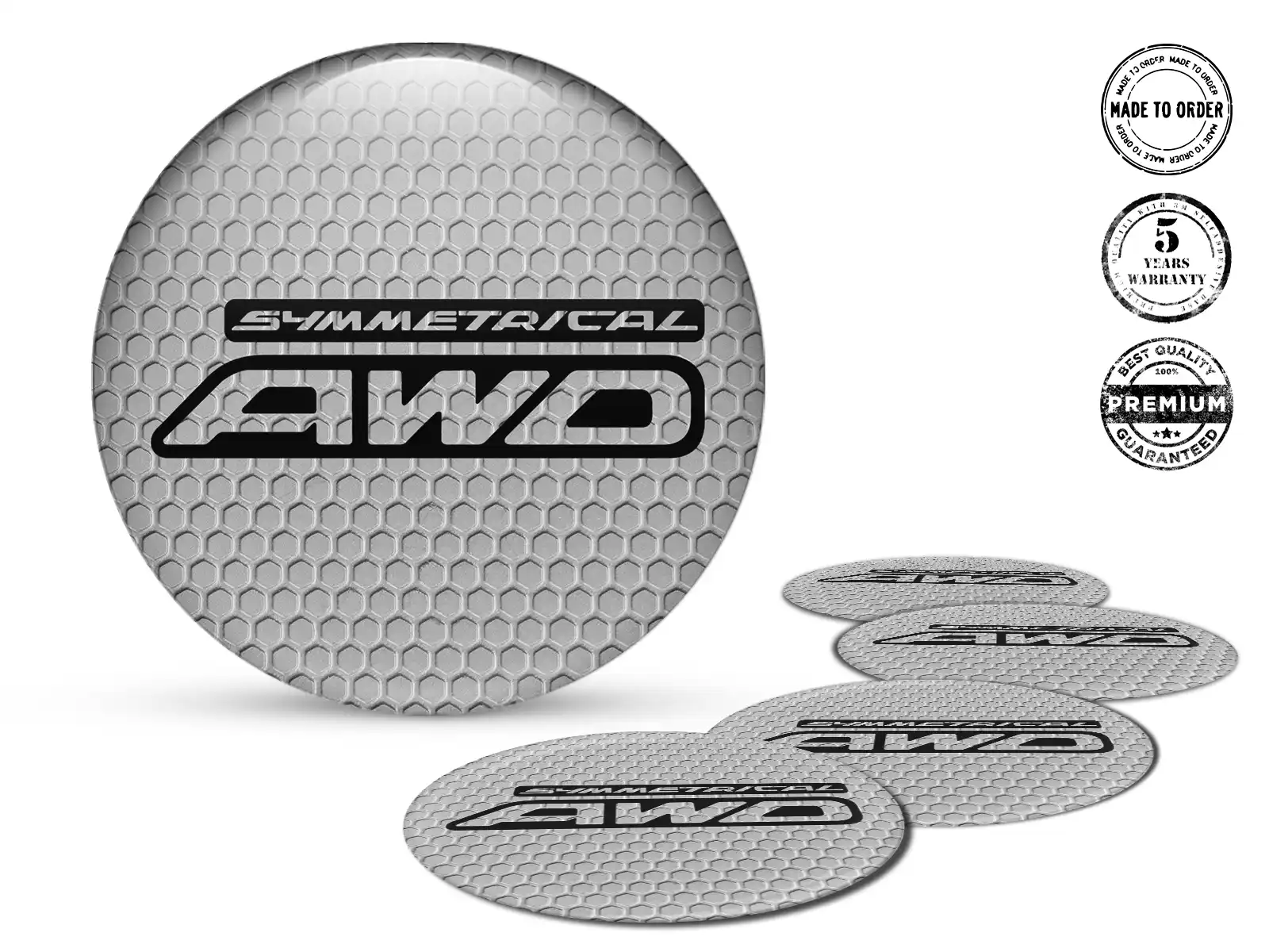 Subaru Wheel Badges Edition Premium Car Labels